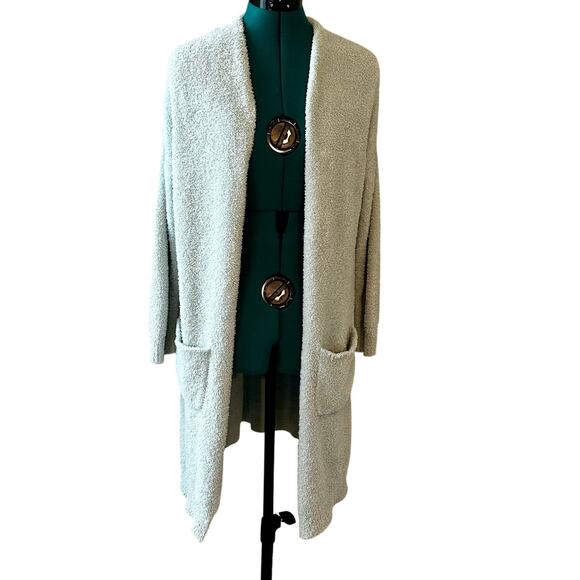 Thread & Supply Gray Mist Open Front Cardigan Women’s Small | Cozy Soft Pockets - Picture 5 of 6